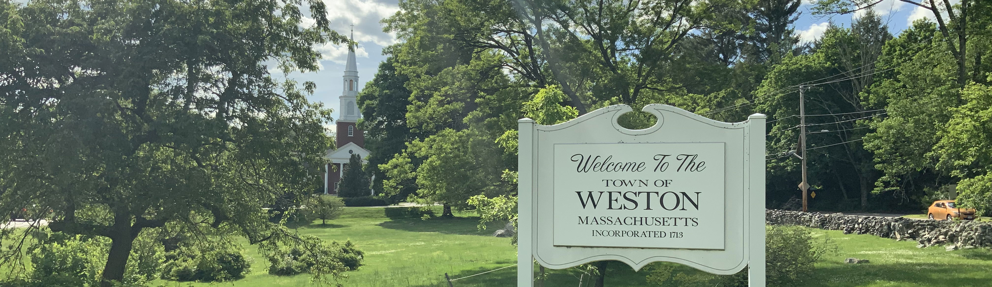Welcome to Weston Massachusetts